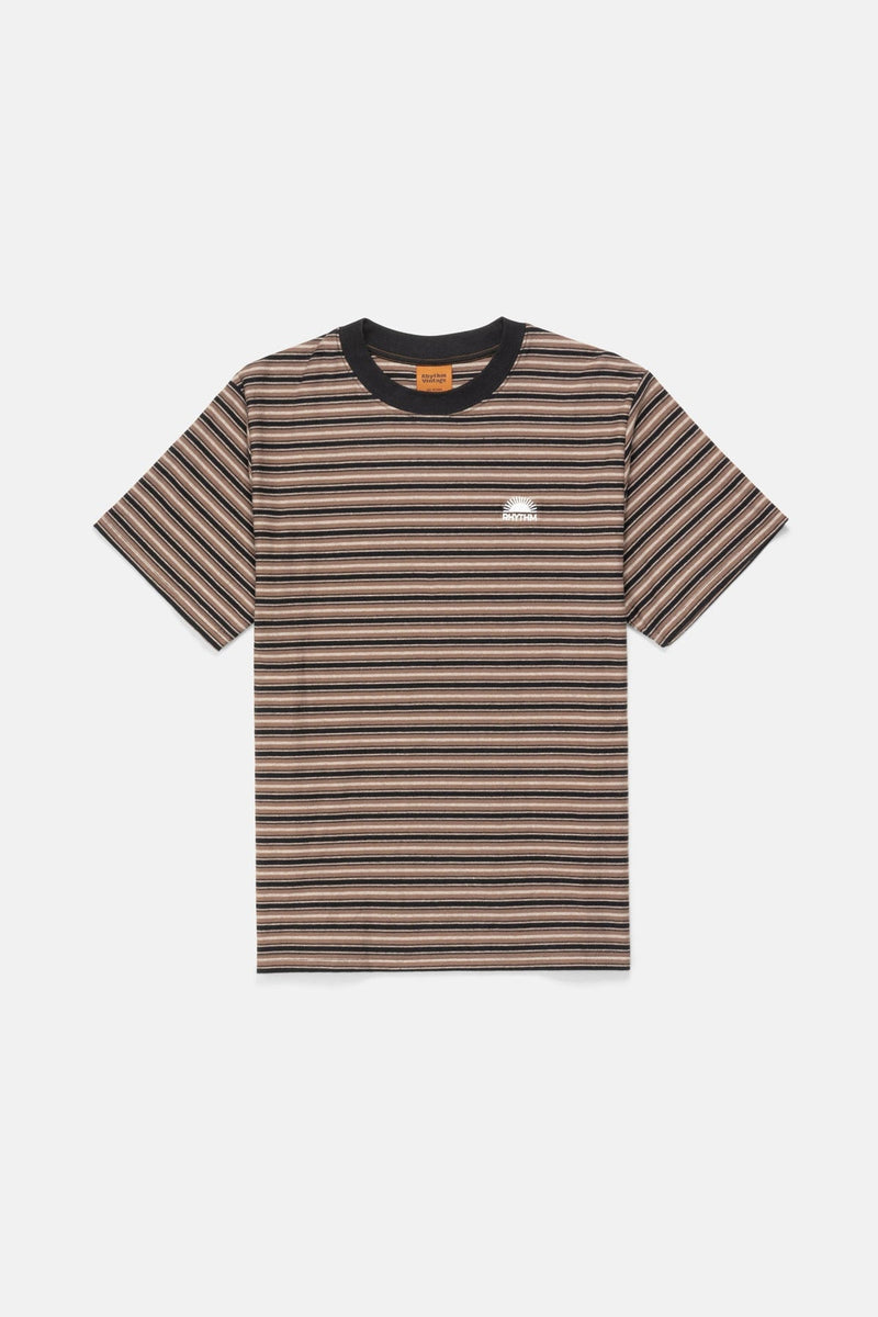 Vintage Stripe Ss T-Shirt Latte