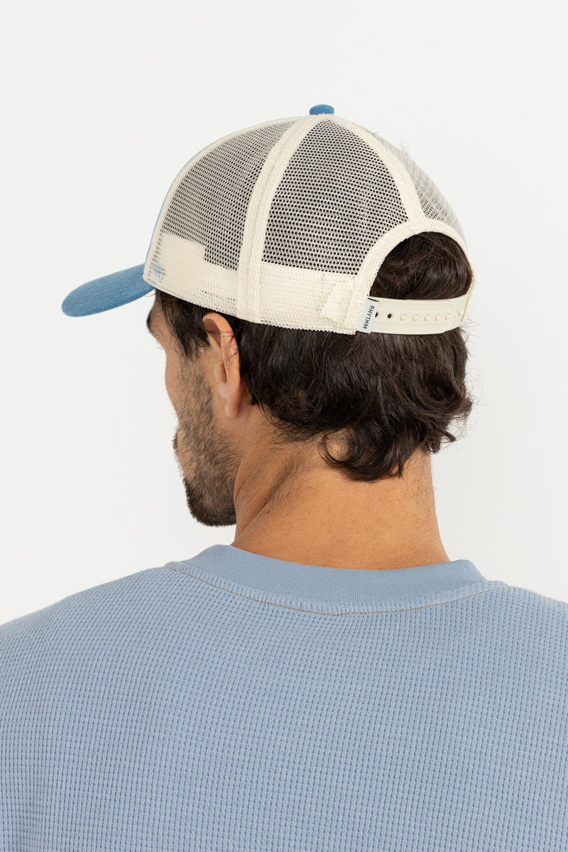Frame Trucker Cap Blue