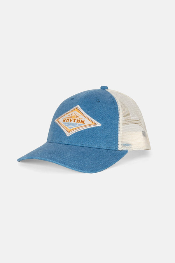 Frame Trucker Cap Blue