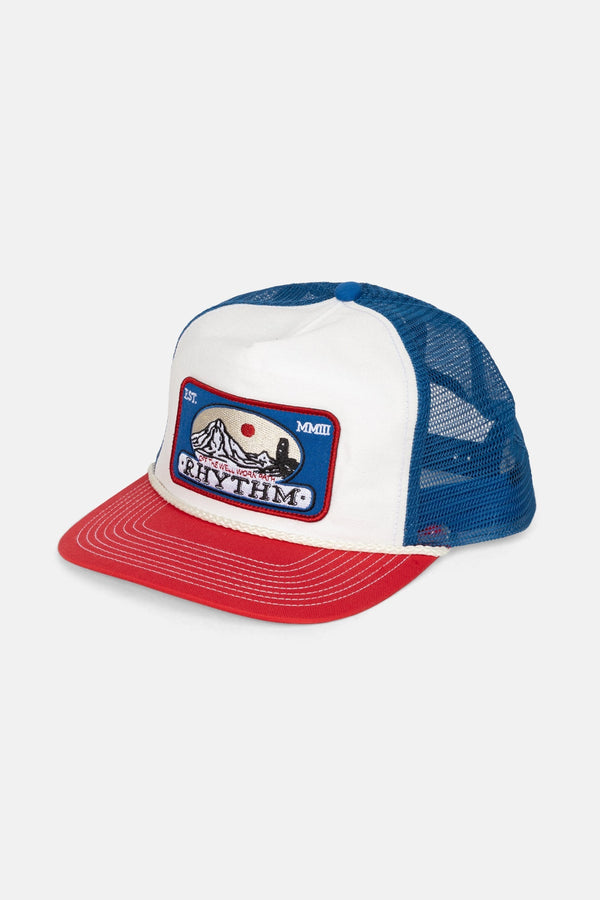 Horizon Trucker Cap Red/blue