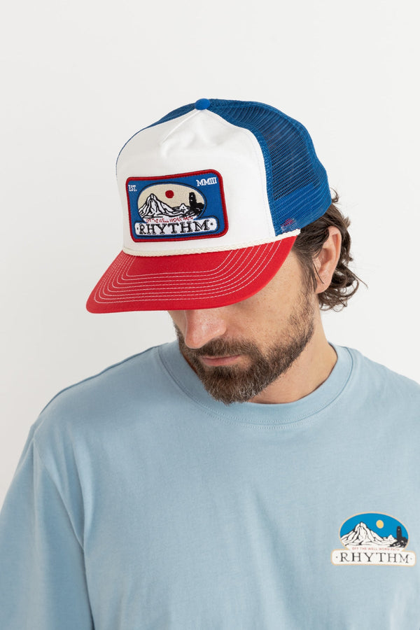 Horizon Trucker Cap Red/blue