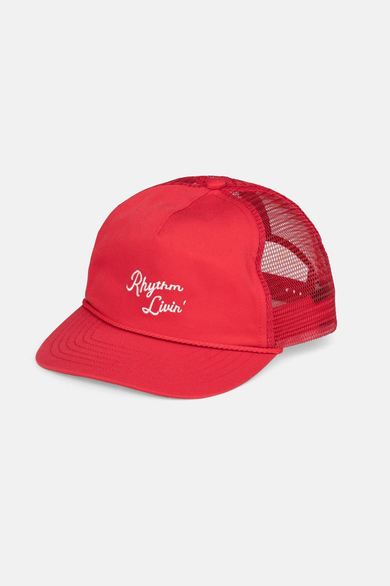 Script Trucker Cap Red