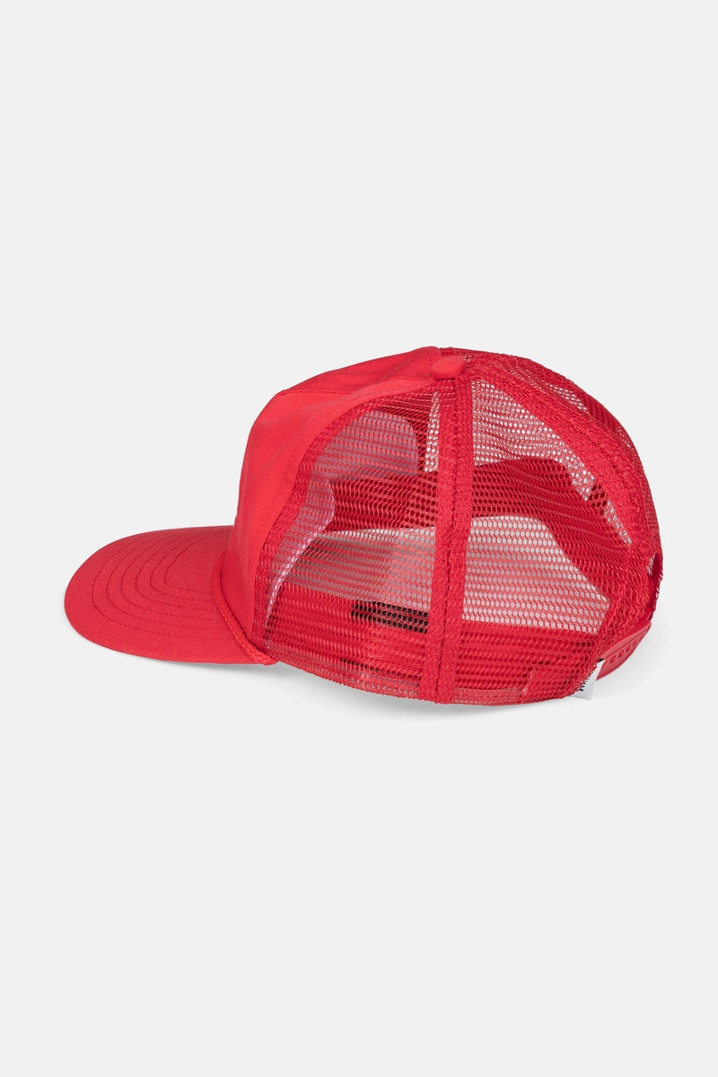 Script Trucker Cap Red