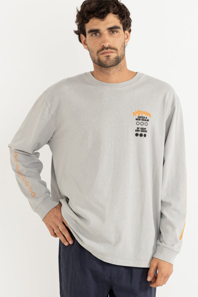 New Realm Vintage Ls T-Shirt Stone