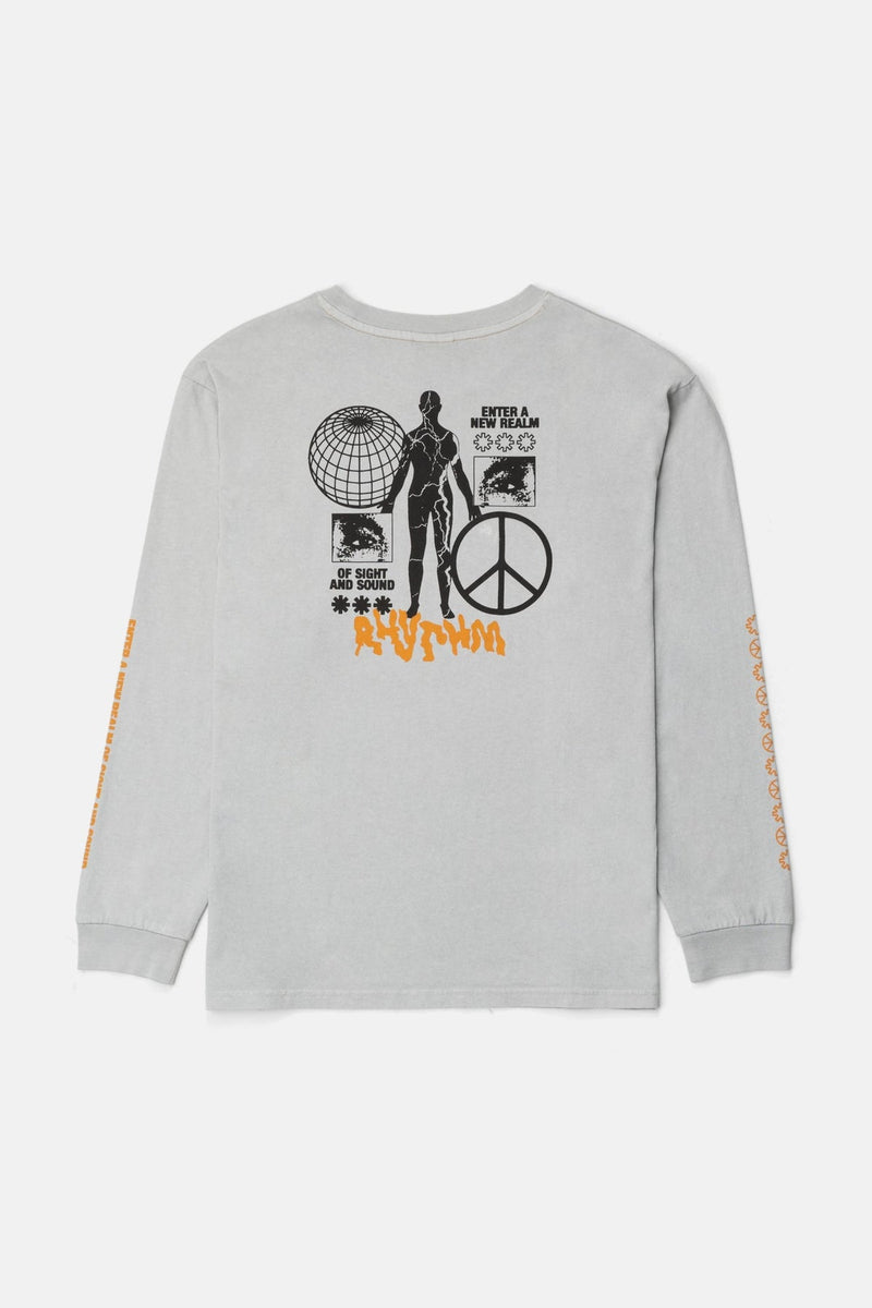 New Realm Vintage Ls T-Shirt Stone