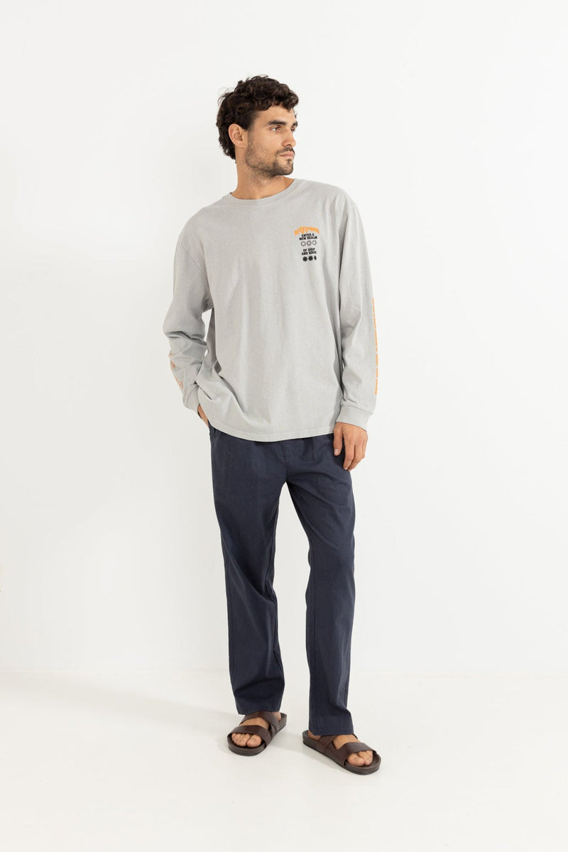 New Realm Vintage Ls T-Shirt Stone