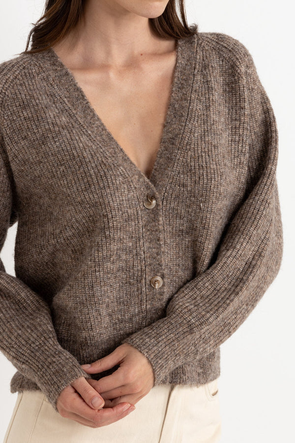 Quinn Knit Cardigan Oatmeal
