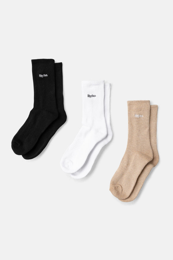 Essential 3-Pack Crew Sock