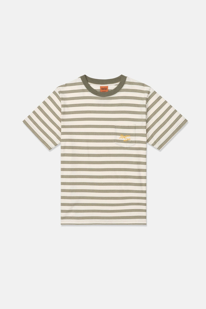 Vintage Stripe Ss T-Shirt Natural