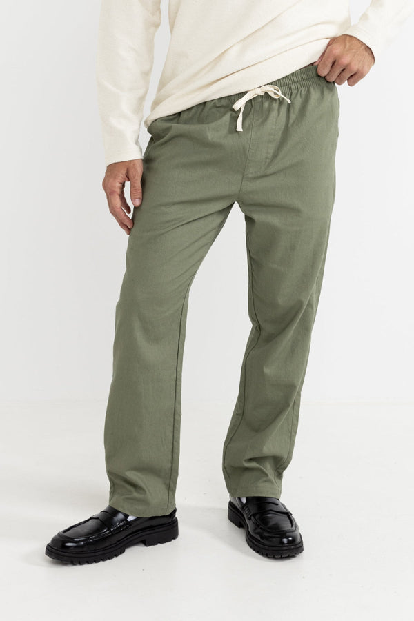 Linen Jam Pant Olive