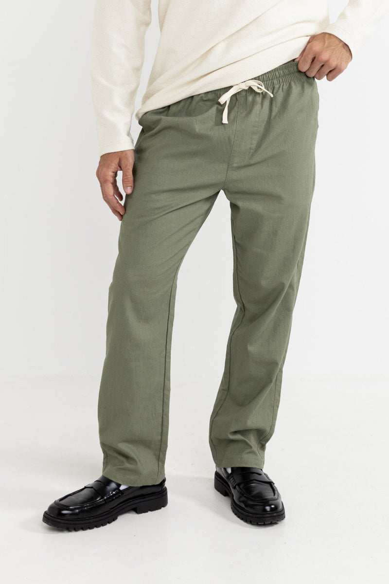 Linen Jam Pant Olive