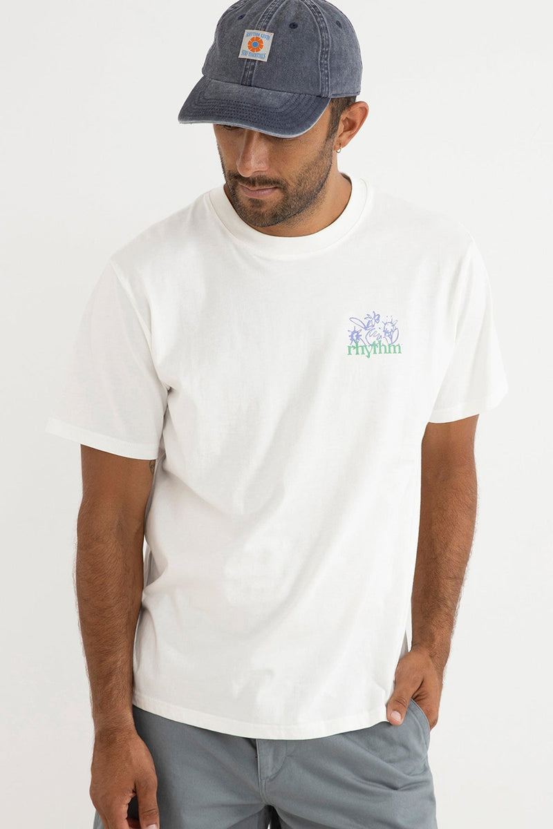 Old Growth Livin Ss T-Shirt Vintage White
