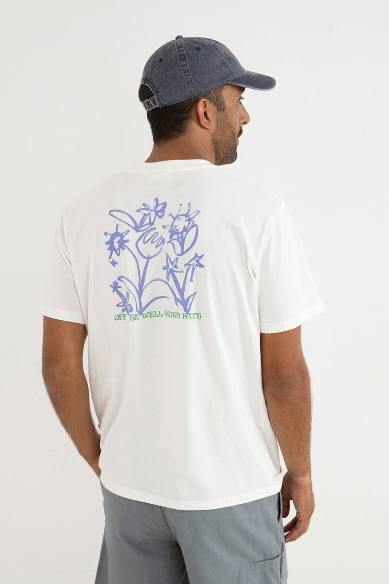 Old Growth Livin Ss T-Shirt Vintage White