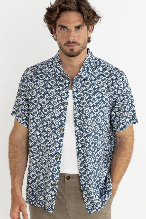 Sunday Ss Shirt Navy