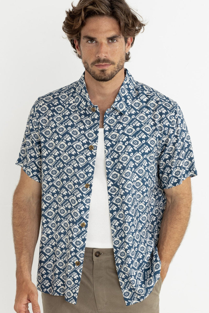 Sunday Ss Shirt Navy