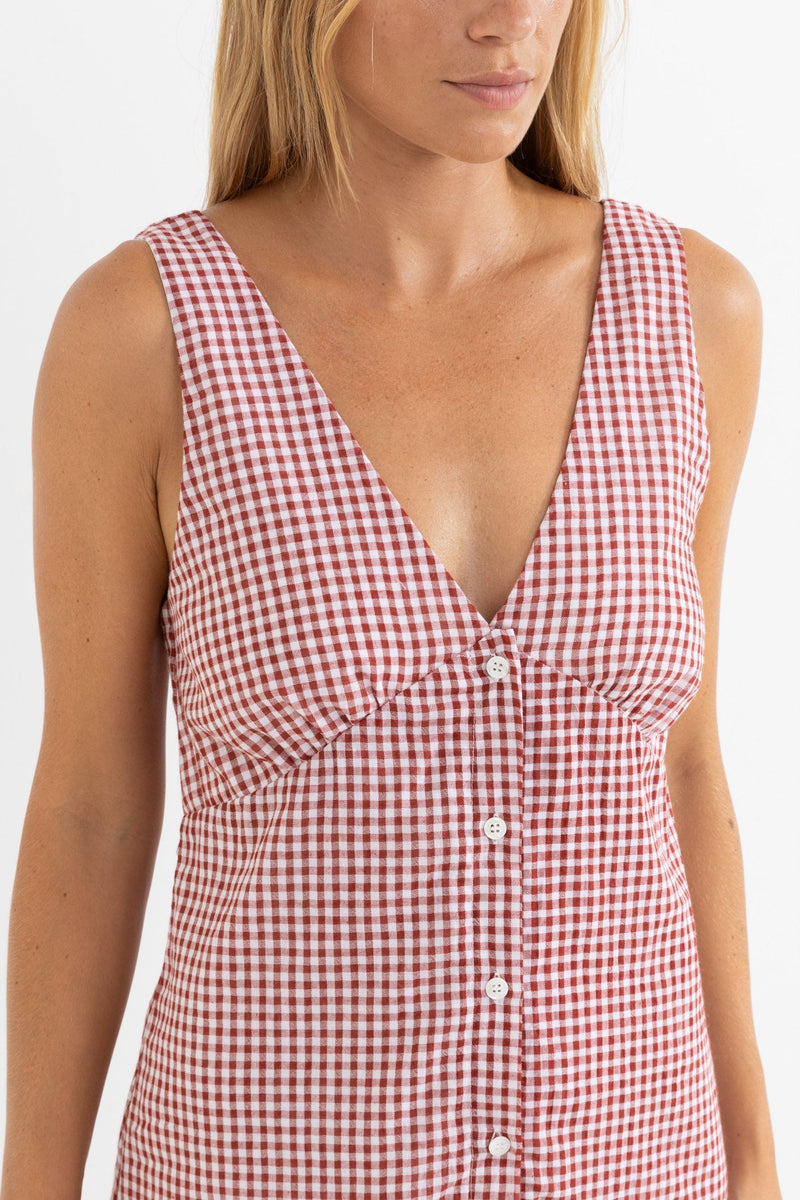 Lola Check Mini Dress