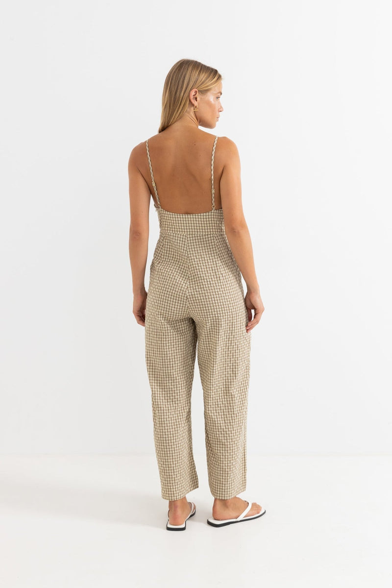 Luca Check Jumpsuit