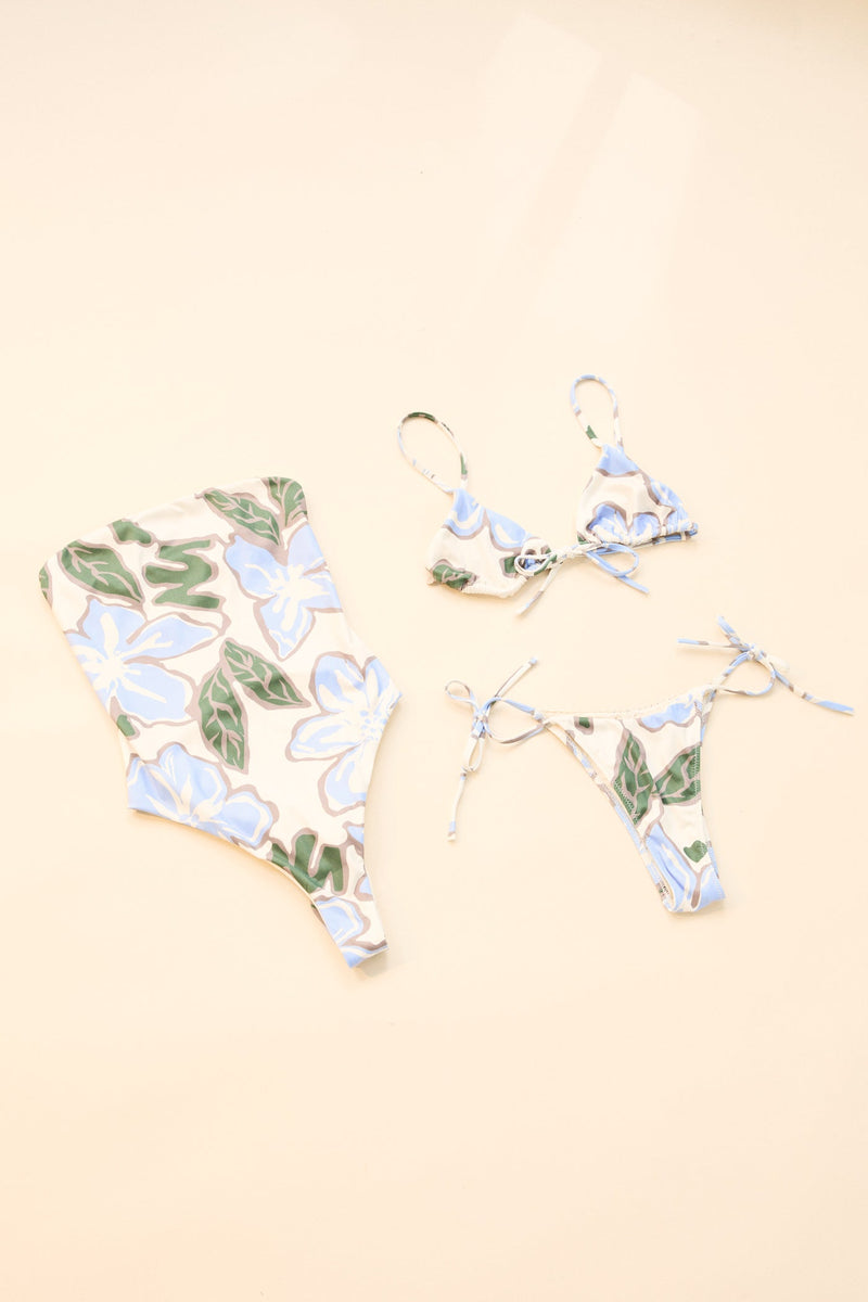 Gigi Flora One Piece Blue