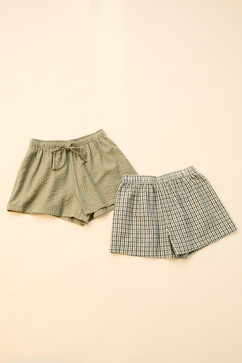 Overswim Stripe Short Olive