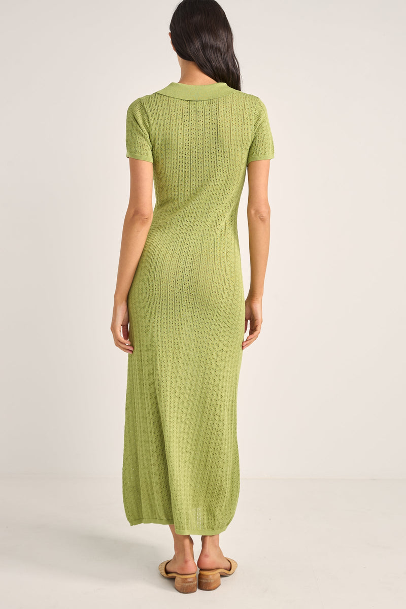 Ojai Pointelle Midi Dress