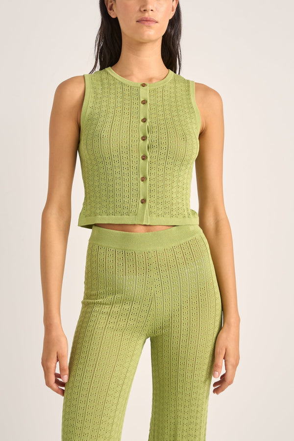 Ojai Pointelle Vest