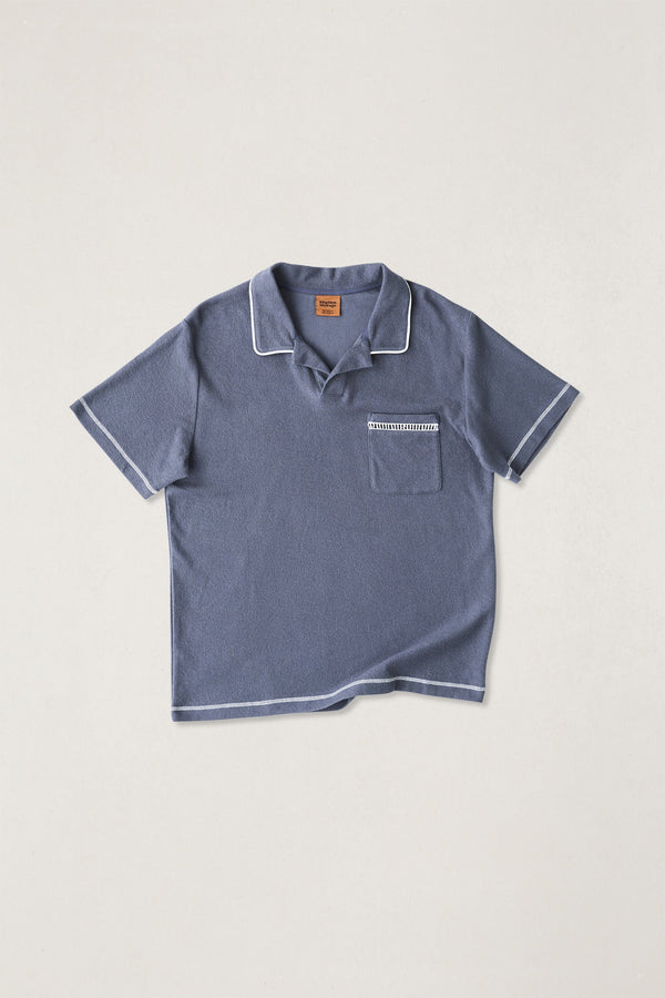 Ladder Vintage Terry Polo Vintage Navy