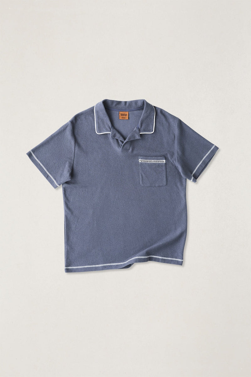 Ladder Vintage Terry Polo Vintage Navy