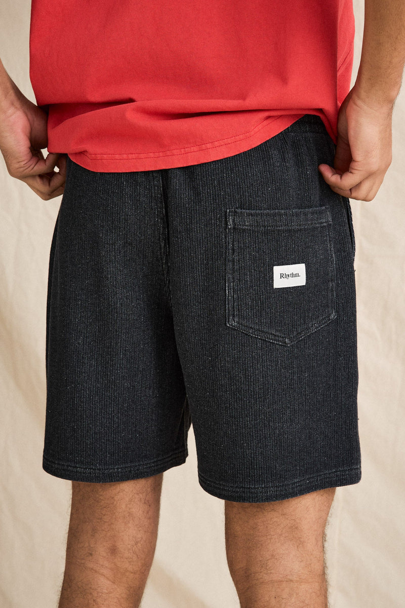 Textured Wale Jam Black