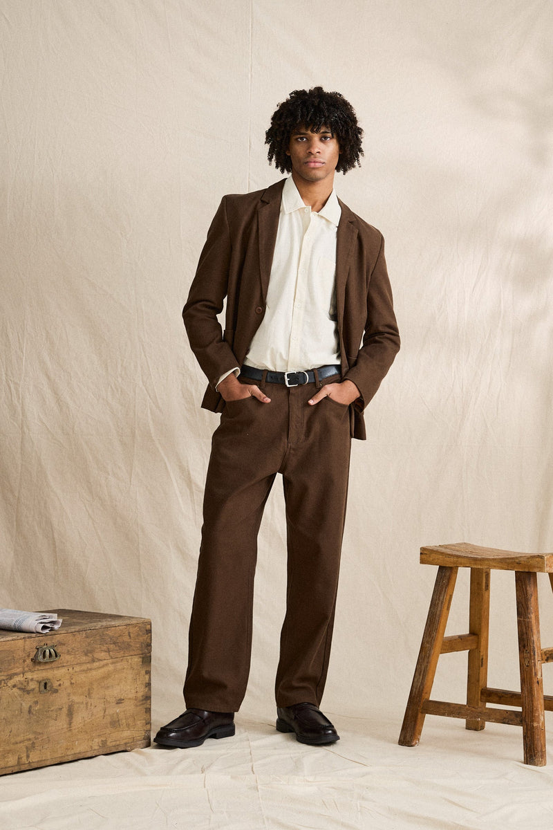 Palmer Blazer Burnt Tobacco