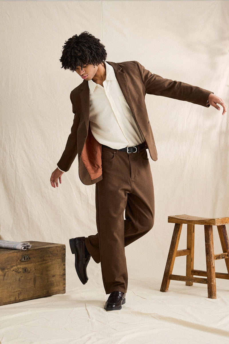 Palmer Blazer Burnt Tobacco