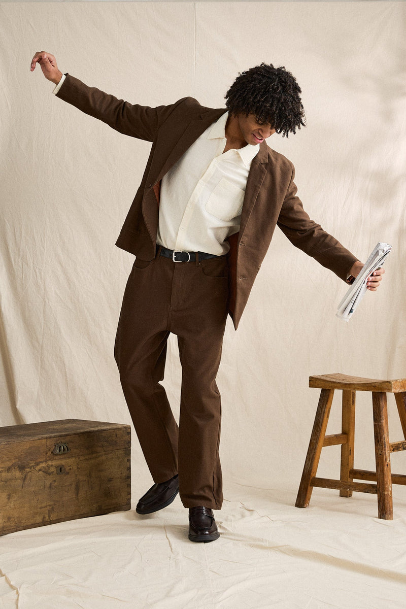 Palmer Blazer Burnt Tobacco