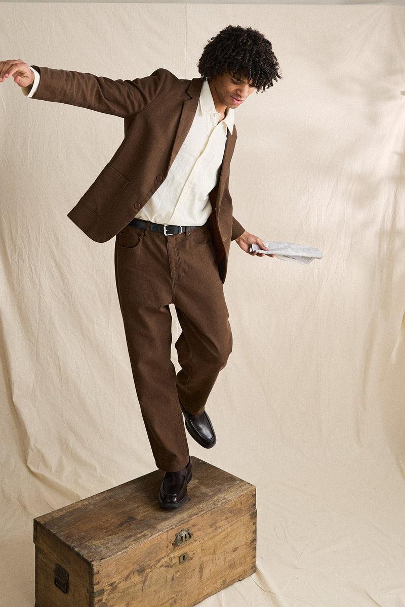 Palmer Blazer Burnt Tobacco