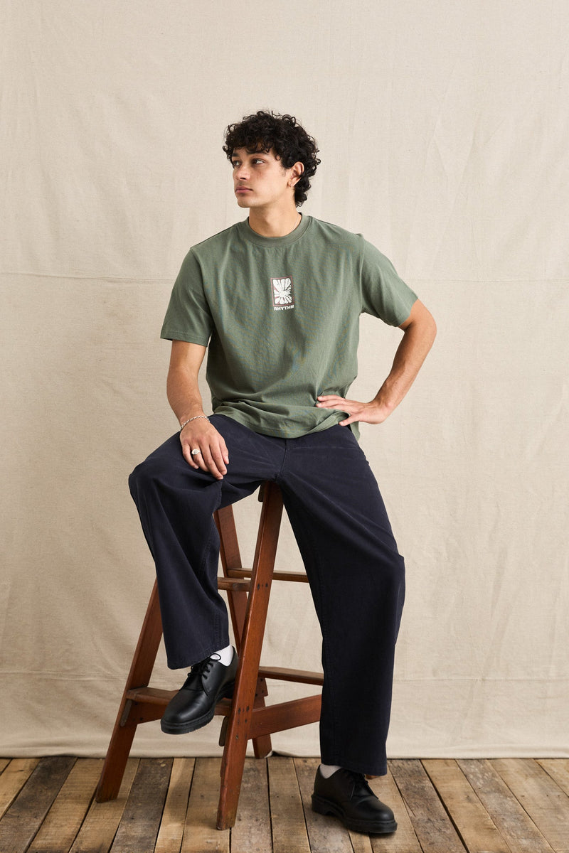 Imprint Vintage Ss T-Shirt Vintage Green