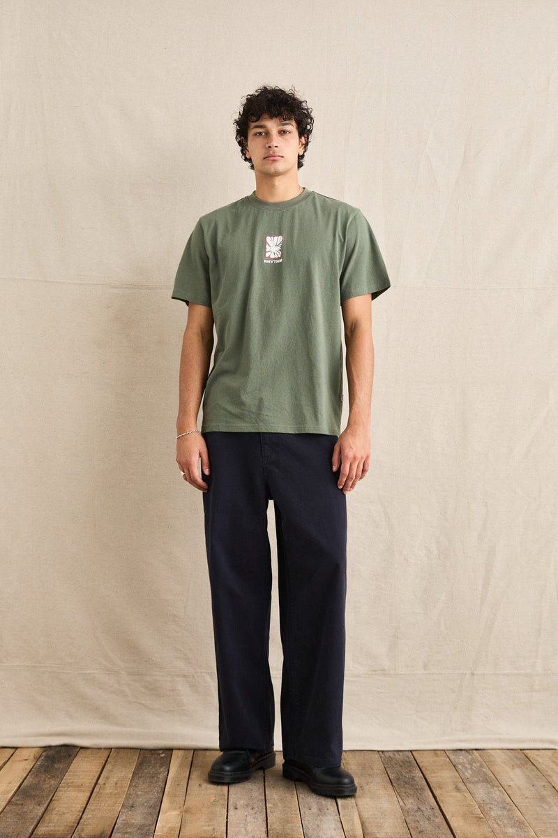 Imprint Vintage Ss T-Shirt Vintage Green