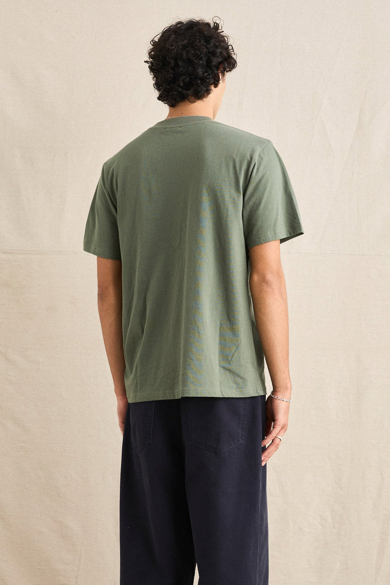 Imprint Vintage Ss T-Shirt Vintage Green
