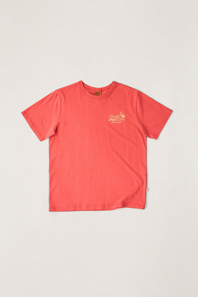 C2C Vintage Ss T-Shirt Vintage Red