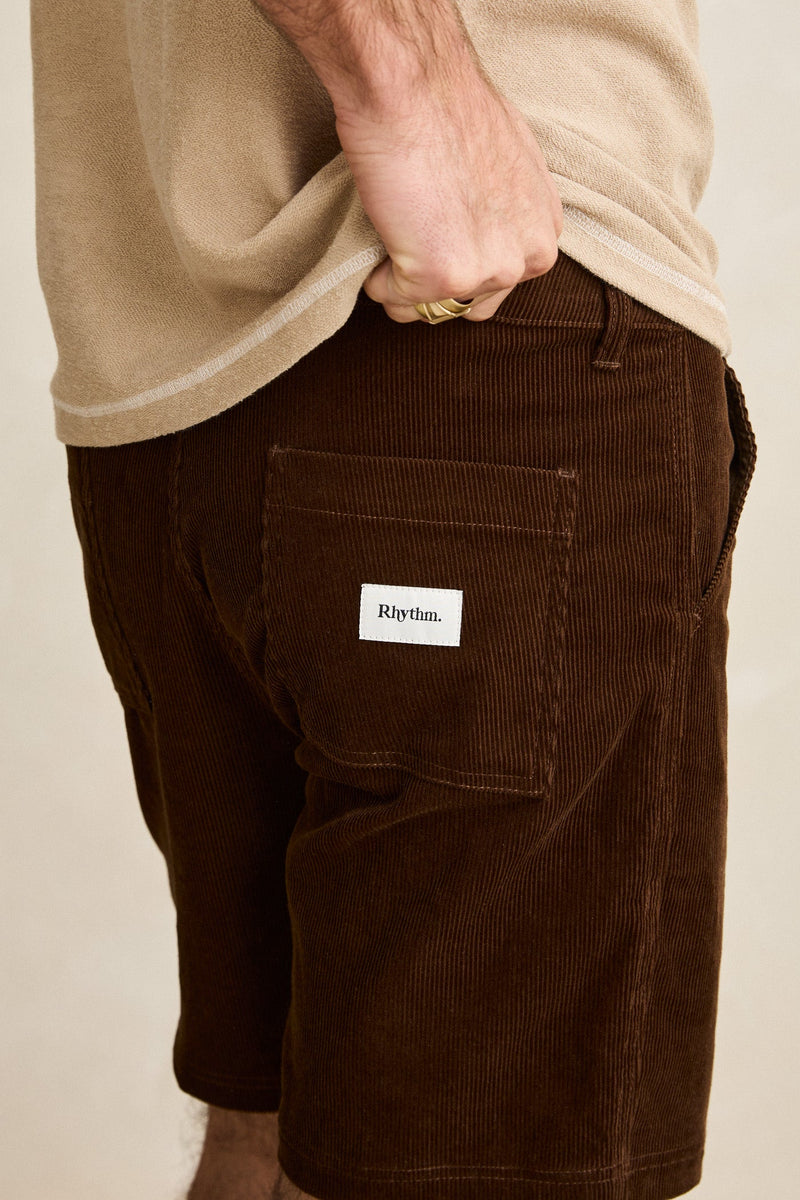 Haight Cord Short Chocolate