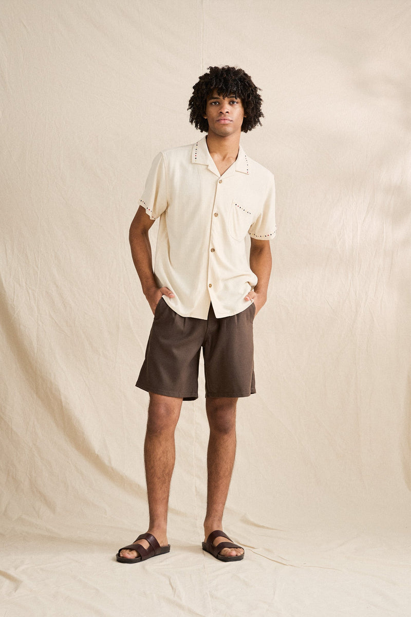 Rollie Ss Shirt Natural