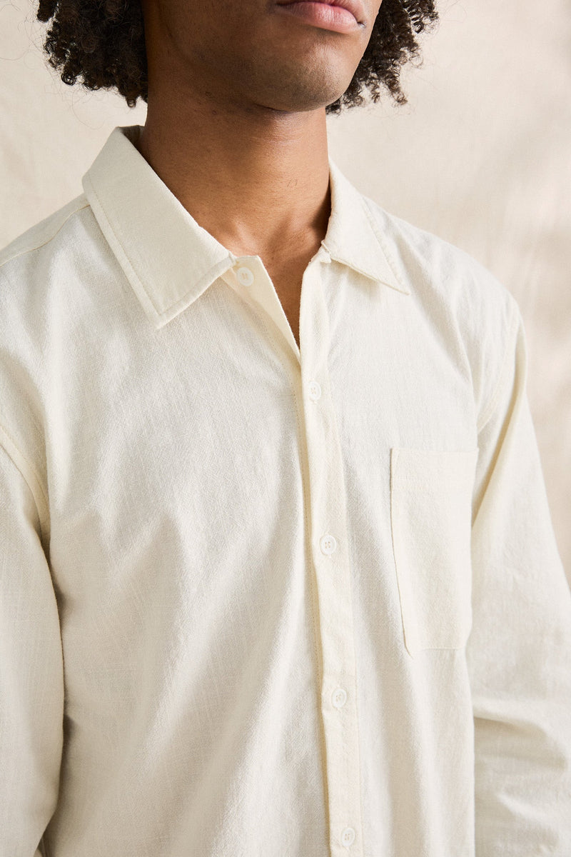 Palmer Ls Shirt Bone