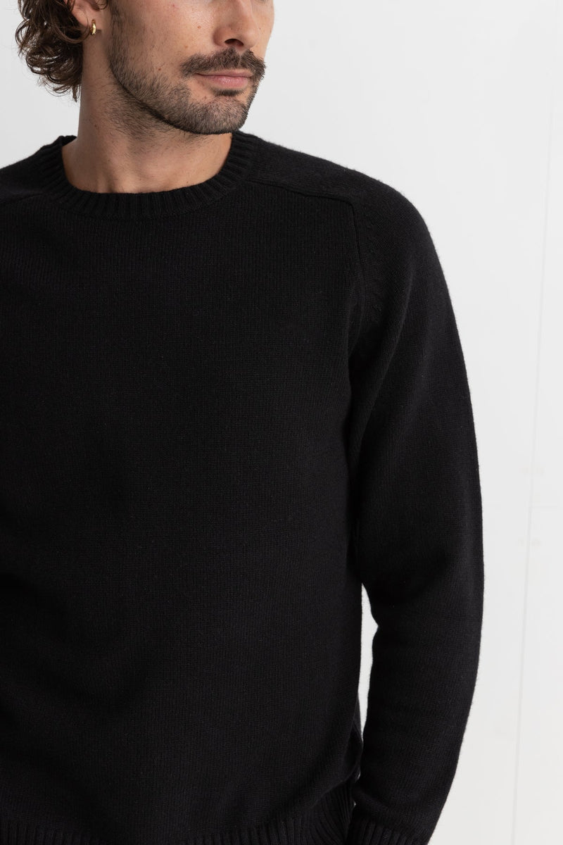 Classic Crew Knit Vintage Black