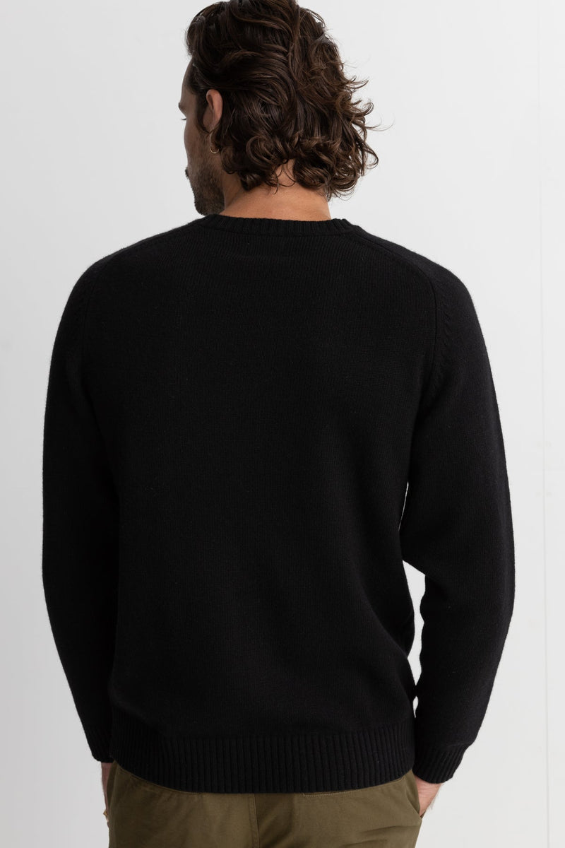 Classic Crew Knit Vintage Black