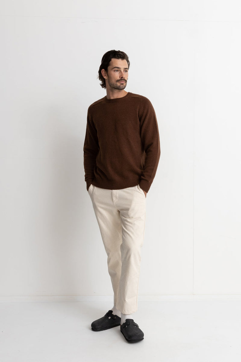 Classic Crew Knit Chocolate