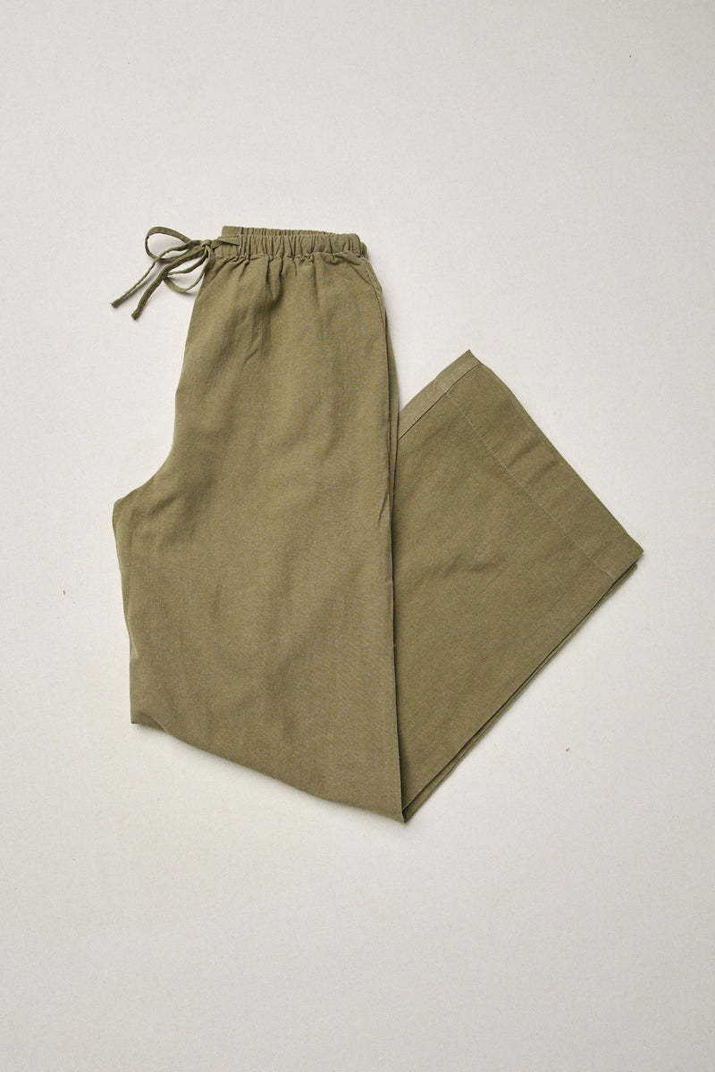 Classic Drawstring Pant Olive