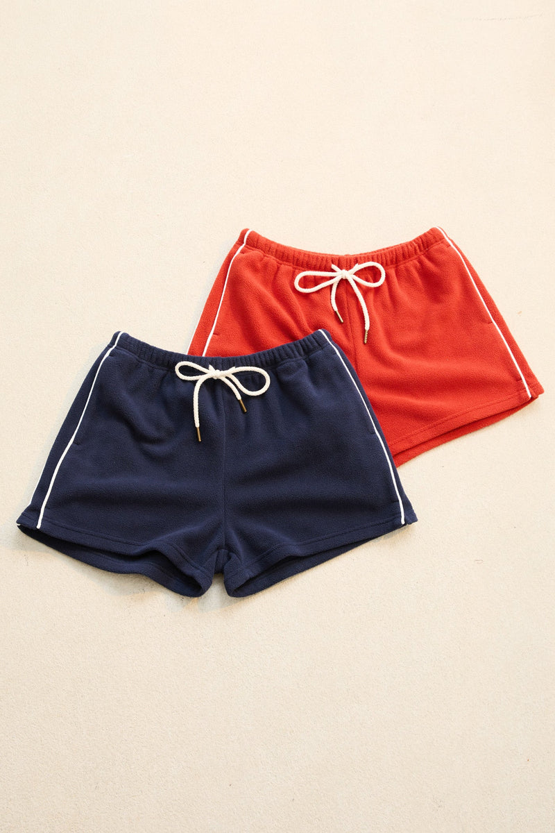Pipe Polar Fleece Short Cherry