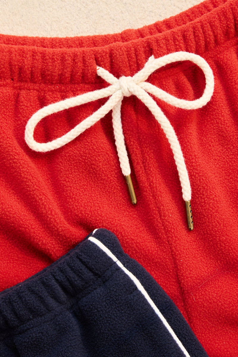 Pipe Polar Fleece Short Cherry