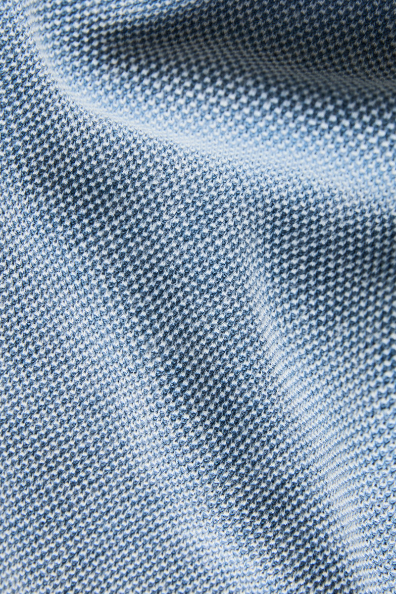 Polu Crew Knit Washed Blue