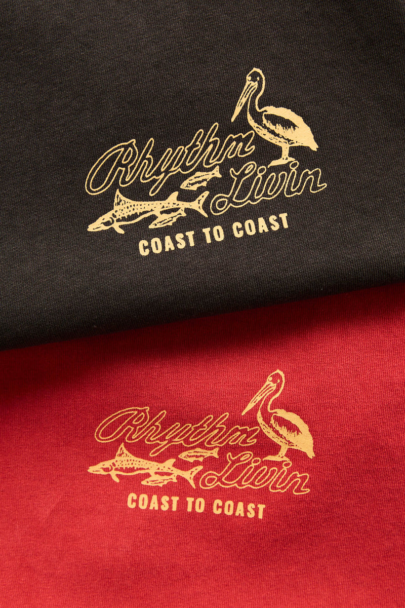 C2C Vintage Ss T-Shirt Vintage Red