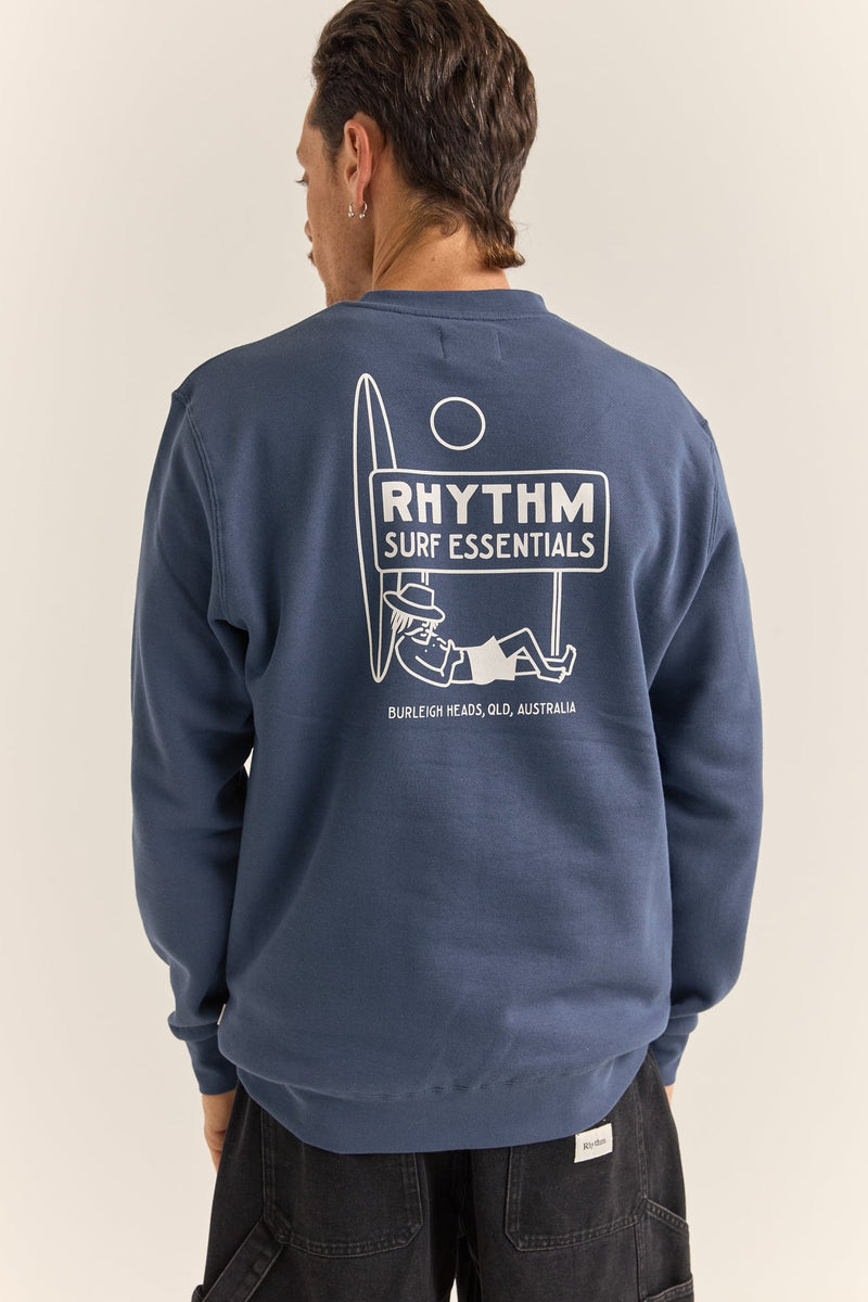 Siesta Fleece Crew Navy