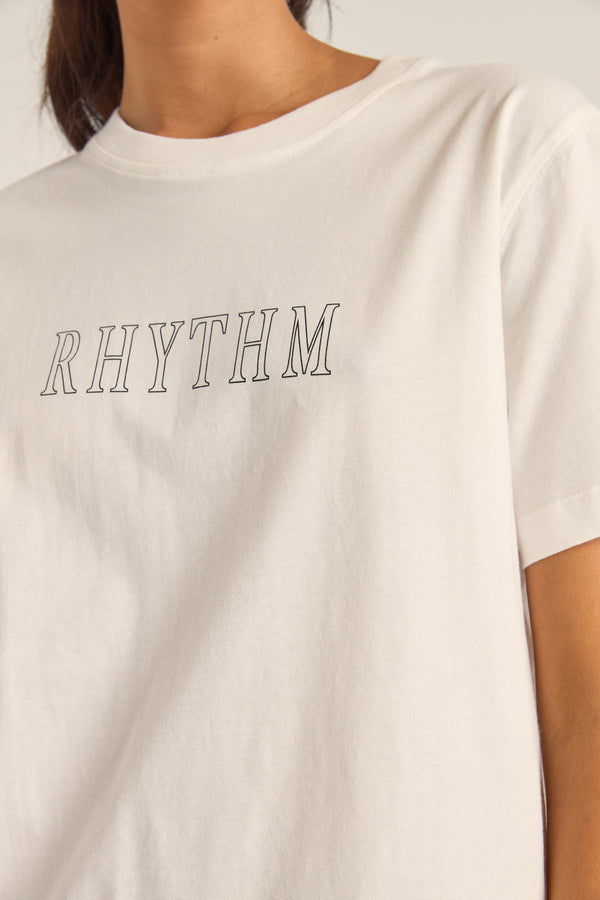Flagship Boyfriend Tee White