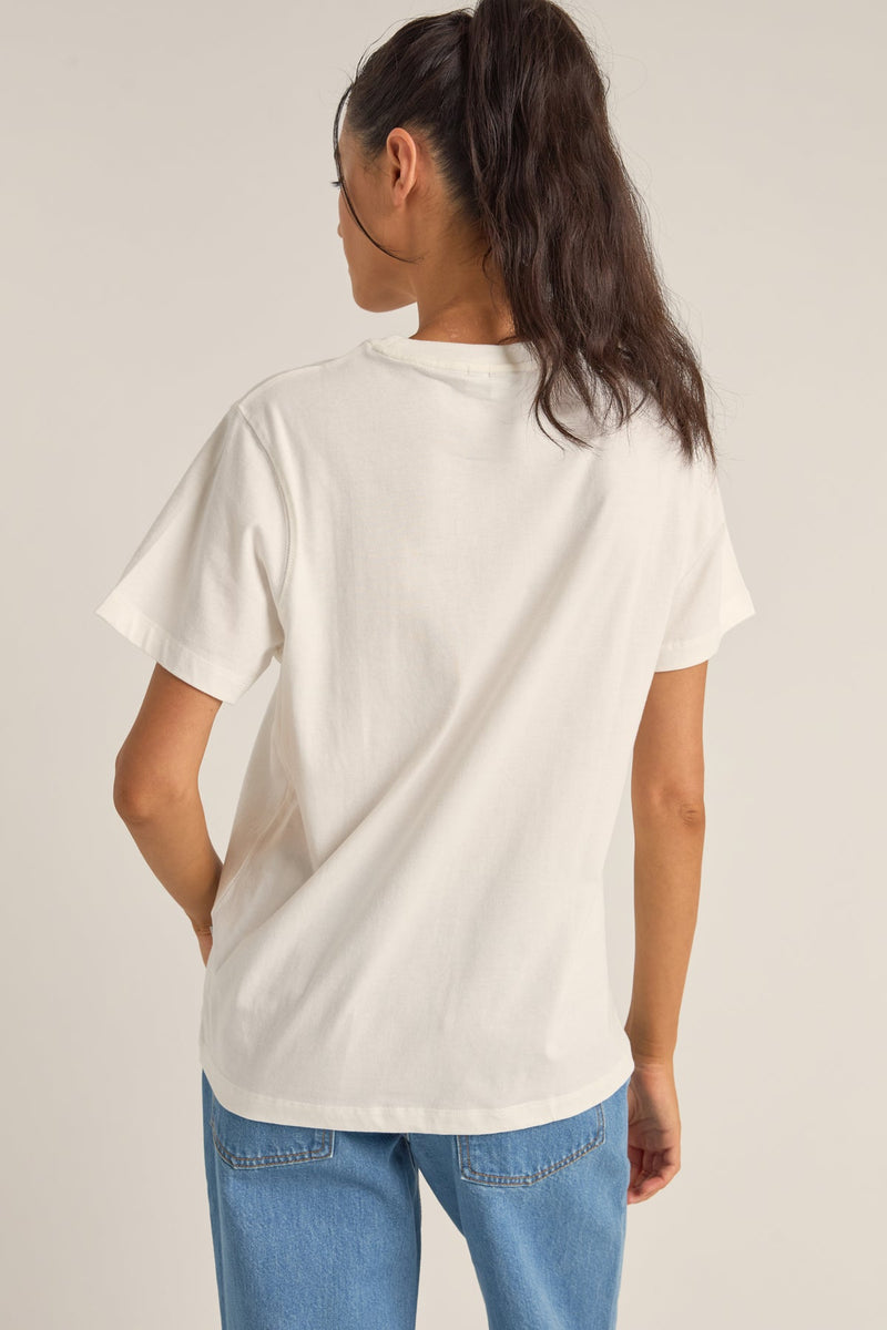 Flagship Boyfriend Tee White